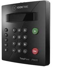 Icon Time Systems TotalPass P600 Proximity Card Employee Time