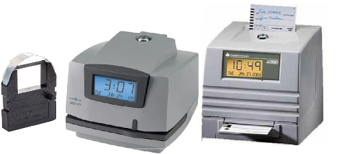 Pyramid time clock ribbon